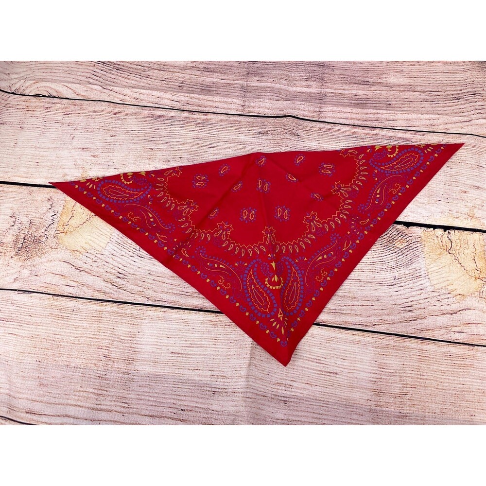 American Girl Doll Julie RedBandana Head Scarf Kerchief from Calico Dress outfit